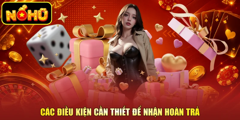 Các điều kiện cần thiết để nhận hoàn trả