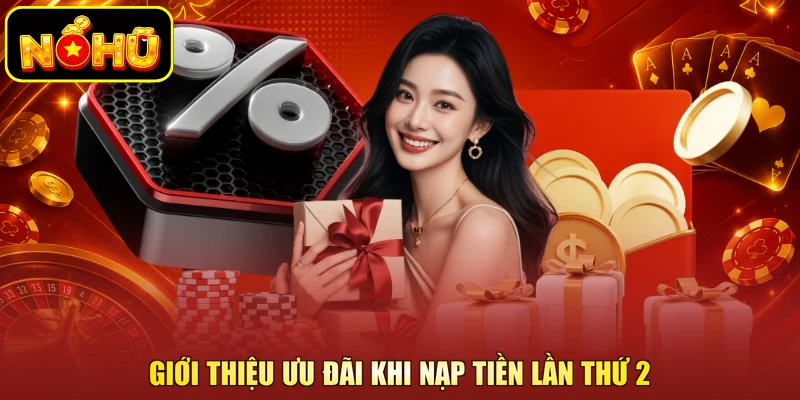 Khuyến Mãi Nạp Lần 2 - Ưu Đãi Đặc Biệt Dành Cho Hội Viên 1 Giới thiệu ưu đãi khi nạp tiền lần thứ 2