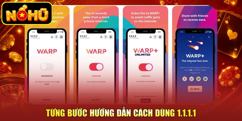 Cách Dùng 1.1.1.1 Không Bị Chặn Hiệu Quả Nhất Từ NOHU 2 Từng bước hướng dẫn cách dùng 1.1.1.1